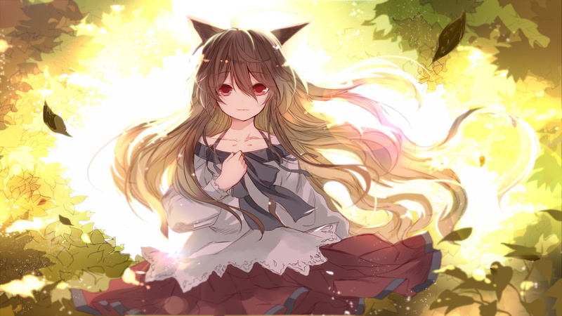 lifestyles, imaizumi kagerou, leisure activity, touhou, beautiful woman, blond hair, sunlight, dress, nature, casual clothing, standing, young adult, front view
