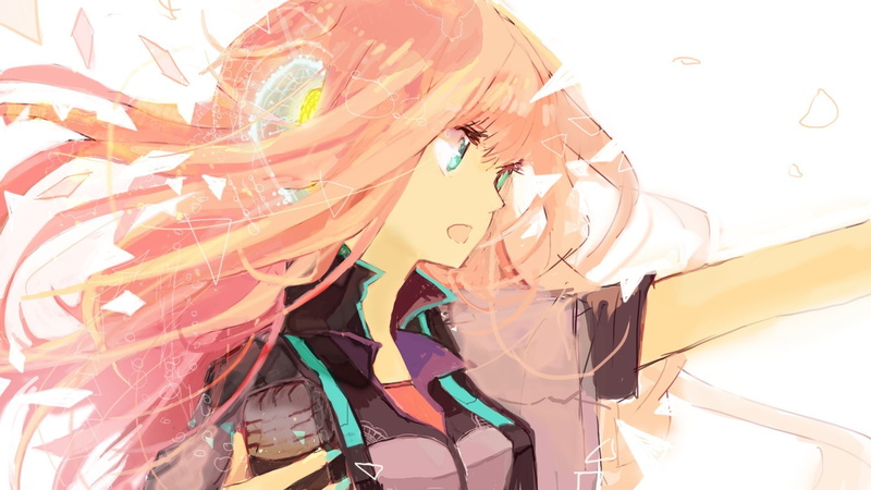 pattern, animal themes, backgrounds, anime, creativity, 1080P, glass - material, large group of objects, indoors, Vocaloid, anime girls, transparent, low angle view