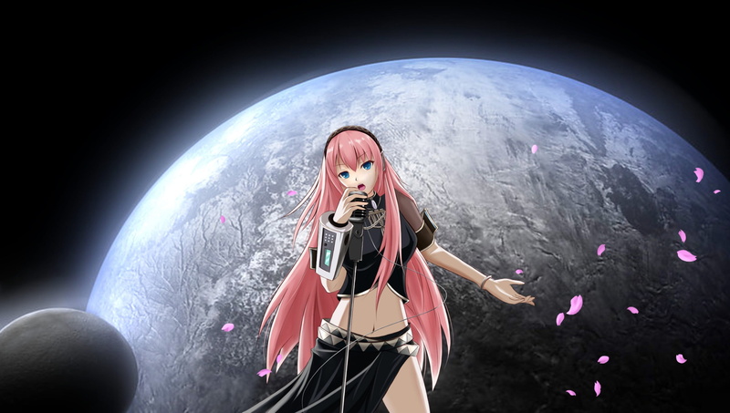 space, orbiting, planet earth, copy space, 2K, Vocaloid, young adult, Moon, exploration, planet - space, standing, nature, technology, sky, looking, outdoors