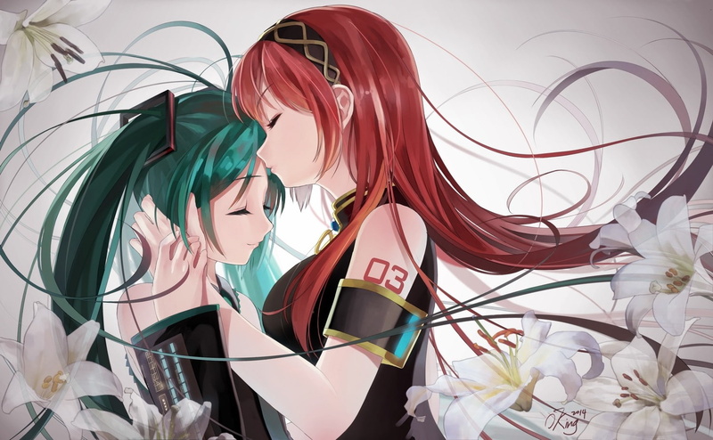 Megurine Luka, Vocaloid, Hatsune Miku, 720P, anime, anime girls