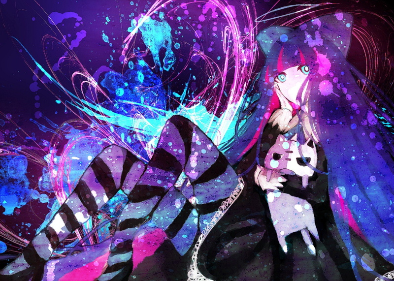 Anime Girls, Anarchy Stocking, 1080P, Panty And Stocking With Garterbelt