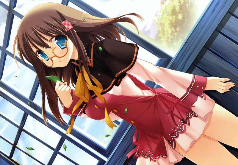 glasses, uniform, 2K, girls, school uniform, school, 3500x2436, meganekko, anime, anime girls