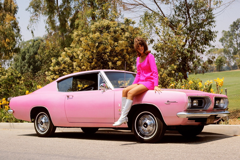 plymouth, muscle, 1967, 2K, playmate, classic, mopar, pink, barracuda, fastback