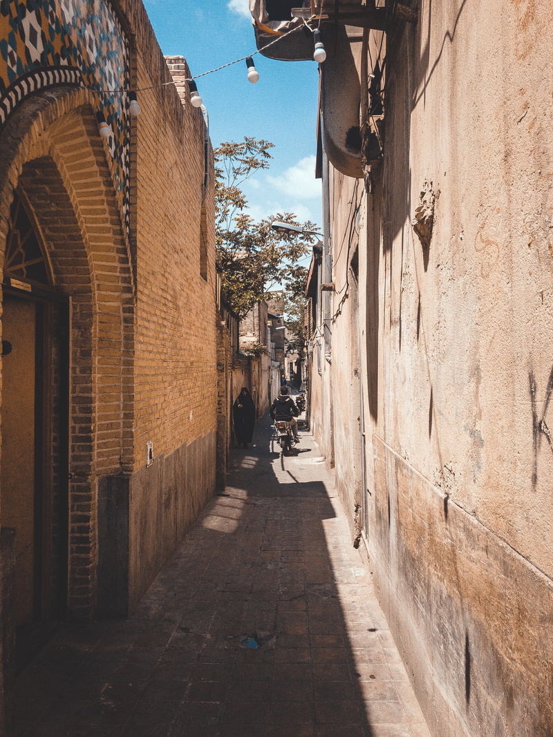 nature, outdoors, brick, tehran, footpath, direction, home decor, street, city, human, residential district, built structure, building, alley, building exterior