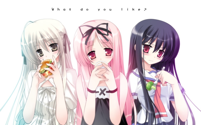 segawa, kasugano, natsu no ame, garden, ruri, yosuga, natsu, kasugano sora, himemiya ruri, yosuga no sora, segawa rikako, rikako, anime, ame, girls, himemiya