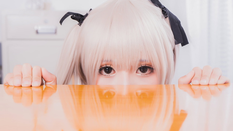 Kasugano Sora, Asian, reflection, eyes, 1080P, cosplay