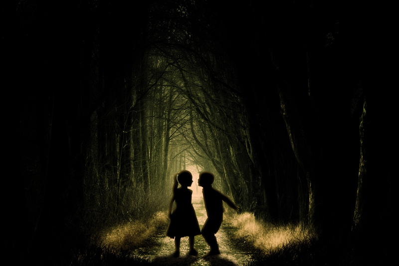 leisure activity, walking, two people, togetherness, adult, tree, love, emotion, 4K, positive emotion, spooky, outdoors, woman, shadow, man, women, lifestyles