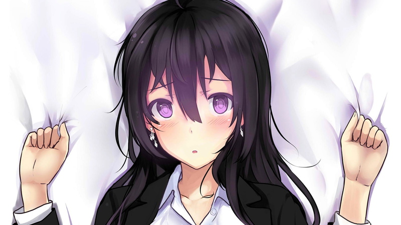 1080P, Miyaura Sanshio, brunette, anime, anime girls