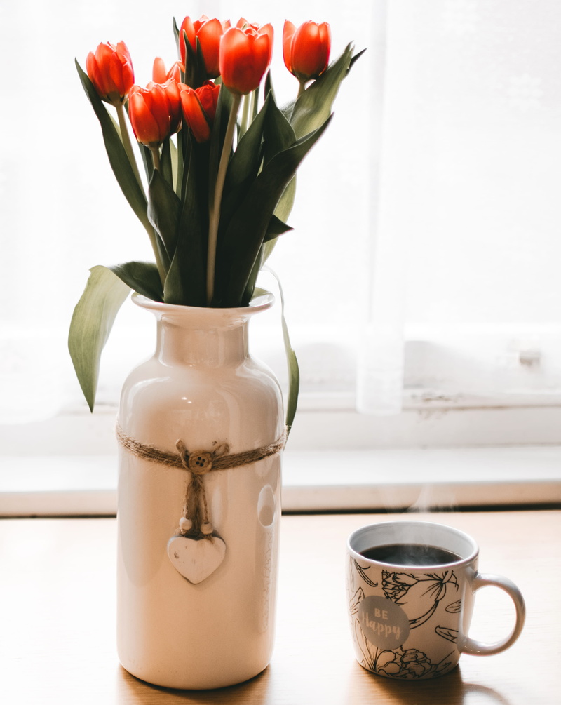 colors, plant, still life, table, black coffee, refreshment, flower head, bright, caffeine, coffee cup, isolate, ceramic, cup of coffee, hot, crockery