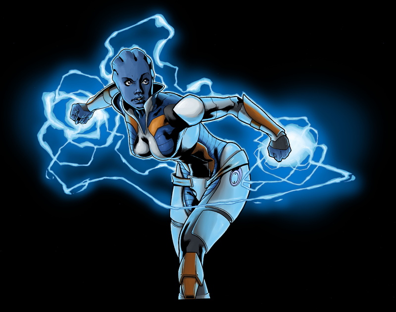 5K, asari, liara, mass effect, bioware, Liara T Soni, art