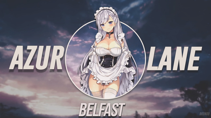 1080P, Belfast (Azur Lane), Azur Lane, anime girls, anime
