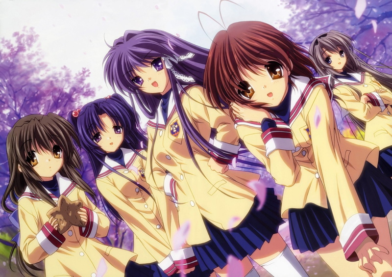 Fuuko Ibuki, Anime, Nagisa Furukawa, Clannad, Kotomi Ichinose, 1080P, Kyou Fujibayashi, Girl, Tomoyo Sakagami, Ryou Fujibayashi