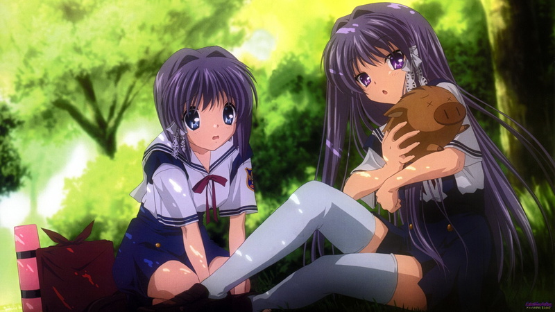 Botan (Clannad), Kyou Fujibayashi, Clannad, Anime, Ryou Fujibayashi, 1080P