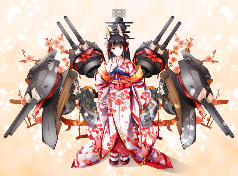 Nagato (Azur Lane), Anime, 1080P, Azur Lane