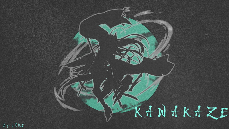 dark, 1080P, Azur Lane, Kawakaze (Azur Lane), minimalism