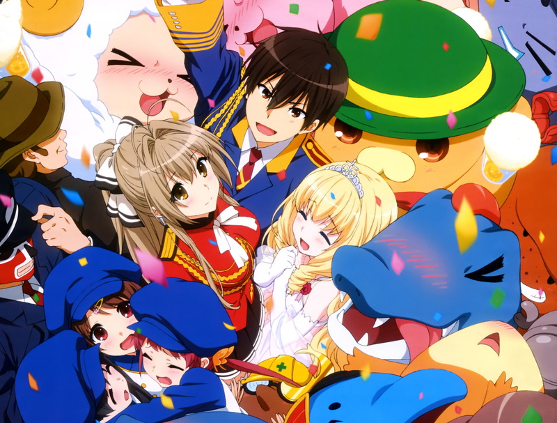 4K, Ookuro (Amagi Brilliant Park), Taramo (Amagi Brilliant Park), Biino Bandō, Wrench-kun (Amagi Brilliant Park), Macaron (Amagi Brilliant Park), Jack Randy