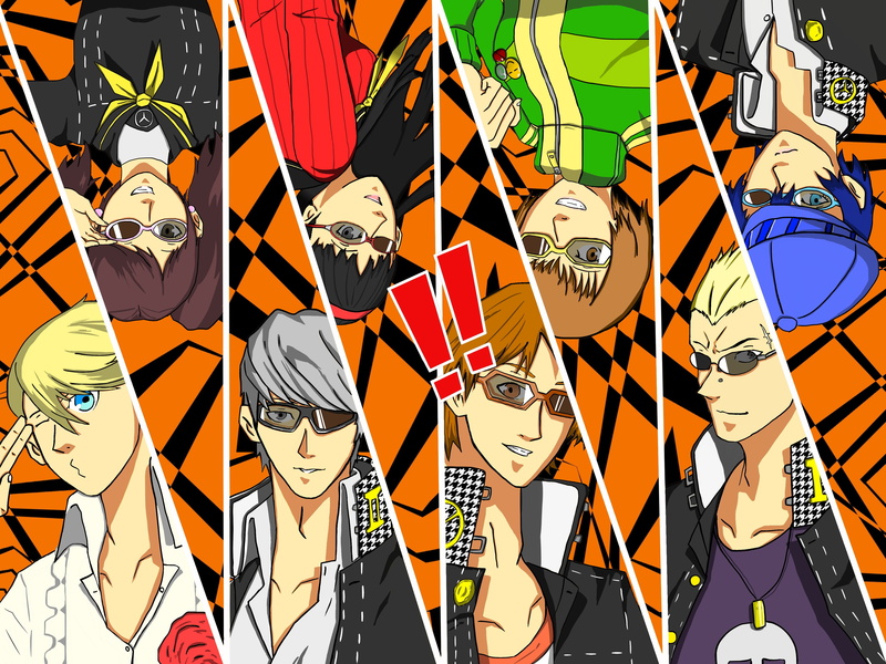 Chie Satonaka, Persona 4, Naoto Shirogane, Rise Kujikawa, Yukiko Amagi, 4K, Persona