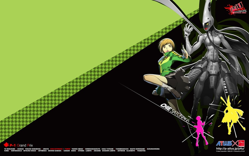 720P, Chie Satonaka, Persona 4: Arena, Persona