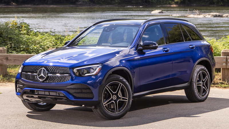 Mercedes-Benz GLC 300, Car, SUV, Mercedes-Benz, 1080P, Compact Car, Blue Car, Luxury Car, Mercedes-Benz GLC-Class, Crossover Car