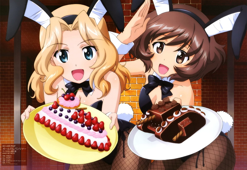 1080P, Anime, Girls und Panzer, Kay (Girls und Panzer), Yukari Akiyama