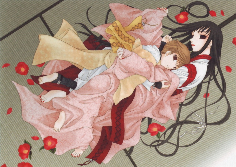 Isuzu Sohma, 1080P, Anime, Kimono, Hug, Hiro Sohma, Fruits Basket