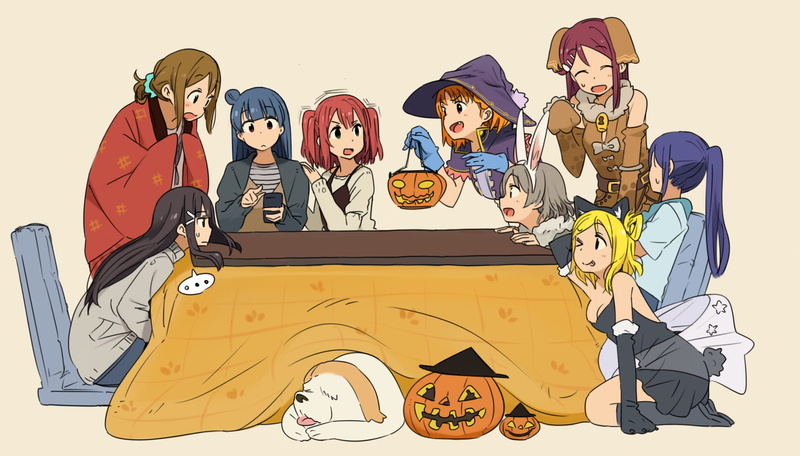 Kanan Matsuura, Dia Kurosawa, Anime, Ruby Kurosawa, 1080P, Mari Ohara, Riko Sakurauchi, Chika Takami, Yoshiko Tsushima, Love Live! Sunshine!!, Hanamaru Kunikida