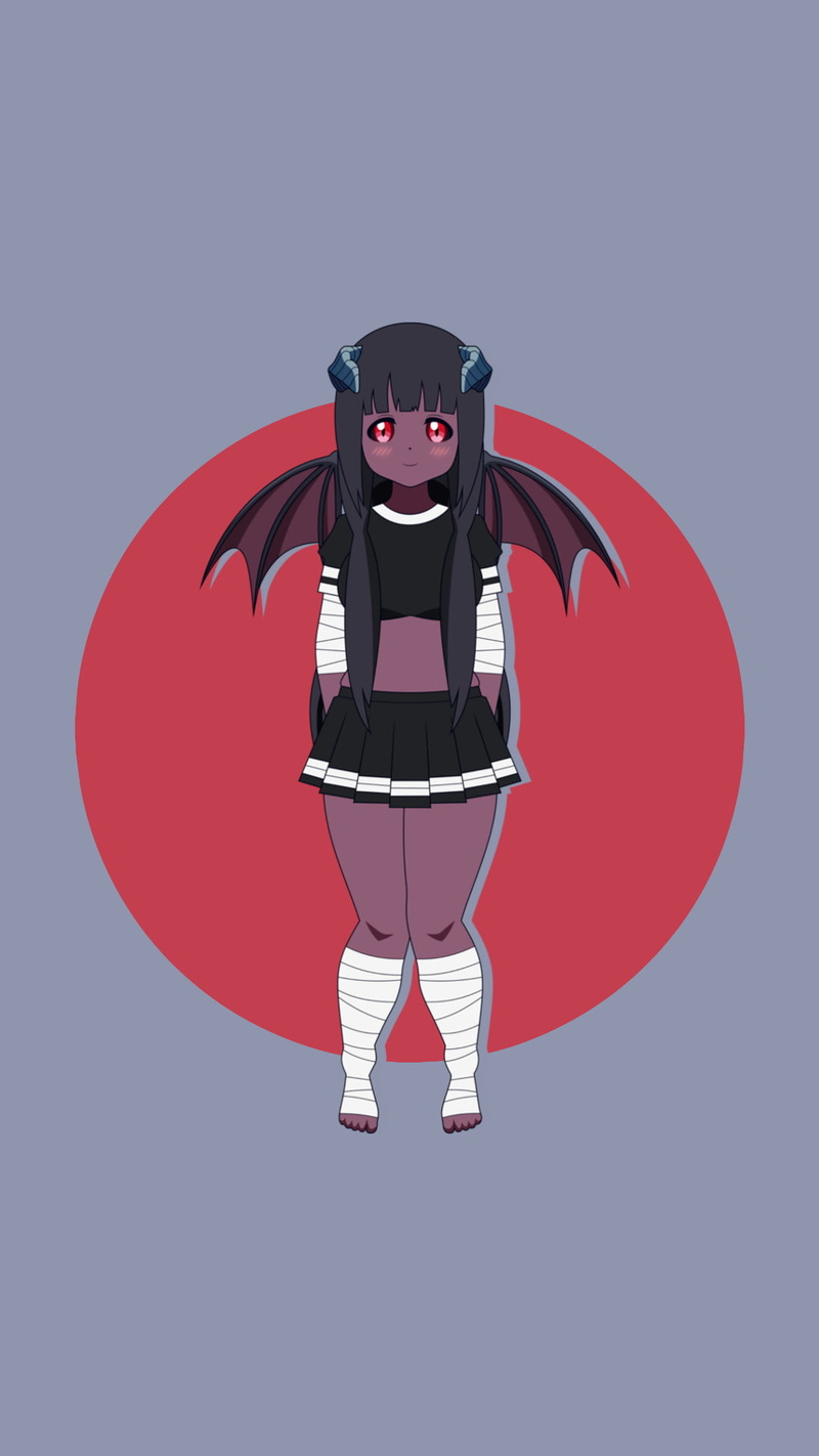 technology, hood - clothing, front view, females, human body part, studio shot, women, men, demon horns, adult, standing, demon girls, one person, males
