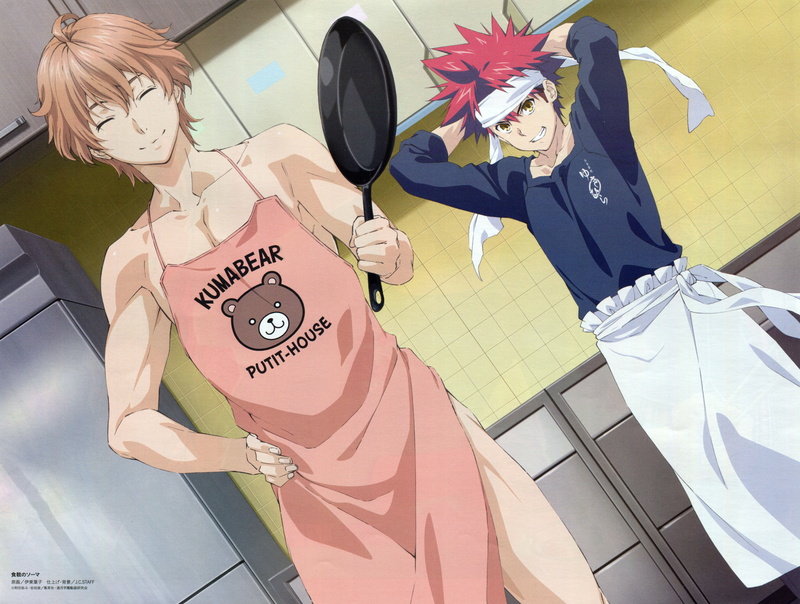 5K, series, anime, satoshi, isshiki, yukihira, character, shokugeki, souma
