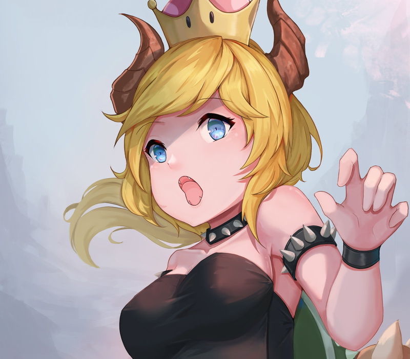 1080P, Mario, Bowsette