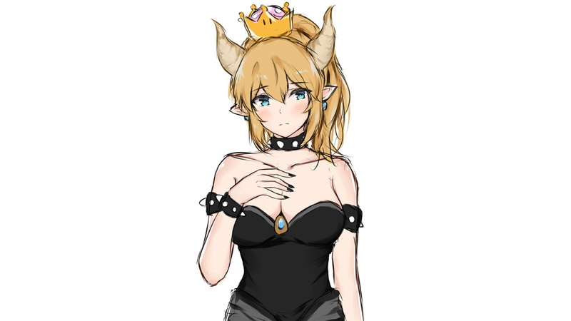 1080P, Mario, Bowsette