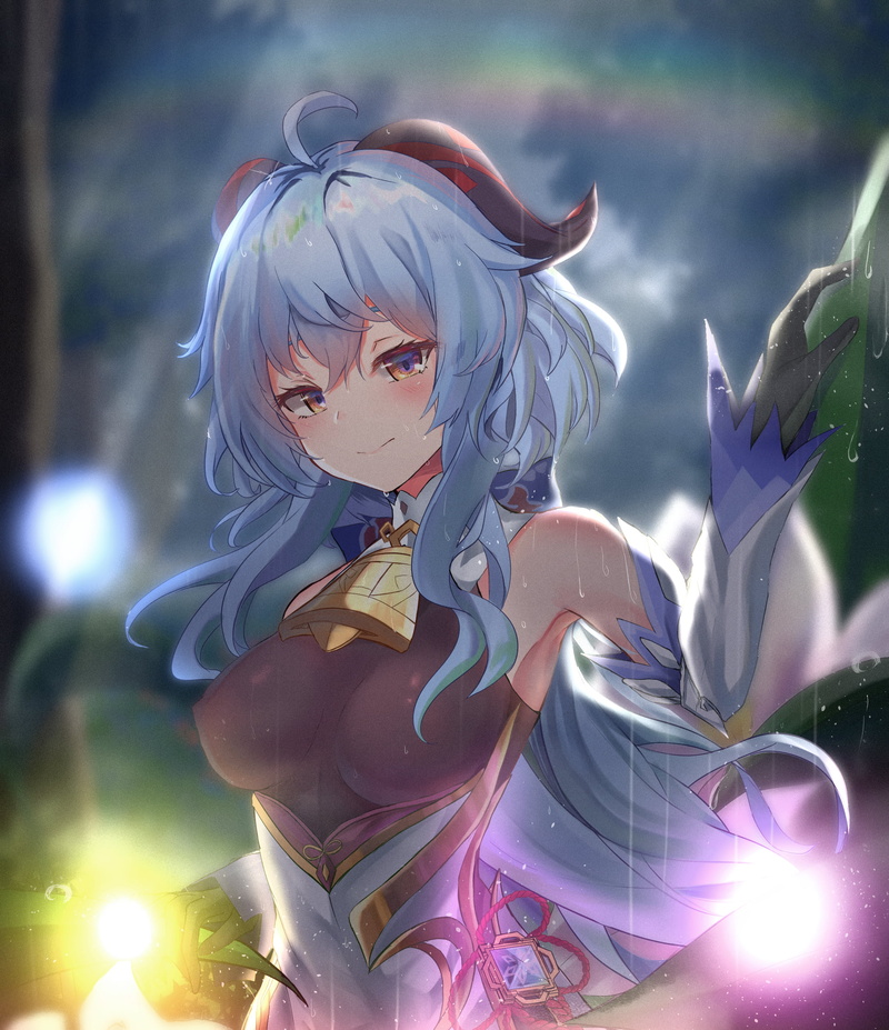 Ganyu (Genshin Impact), anime girls, Genshin Impact, 2K
