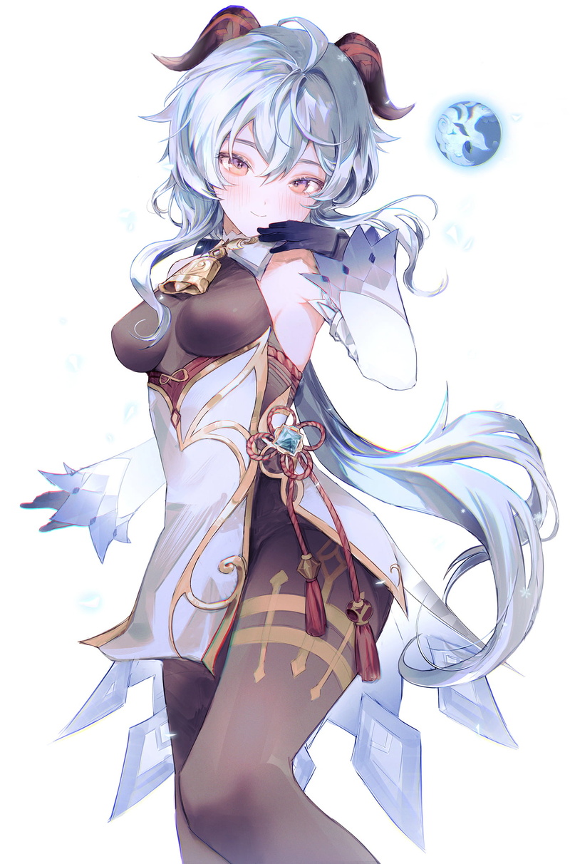 Genshin Impact, 1080P, thighs, Ganyu (Genshin Impact), anime girls