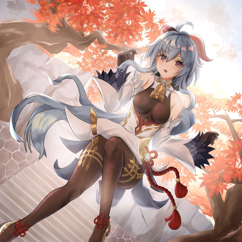 pantihose, anime girls, 720P, Ganyu (Genshin Impact), Genshin Impact