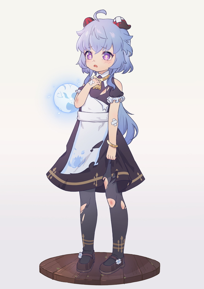 anime girls, 2K, loli, Ganyu (Genshin Impact), LMonster, Genshin Impact