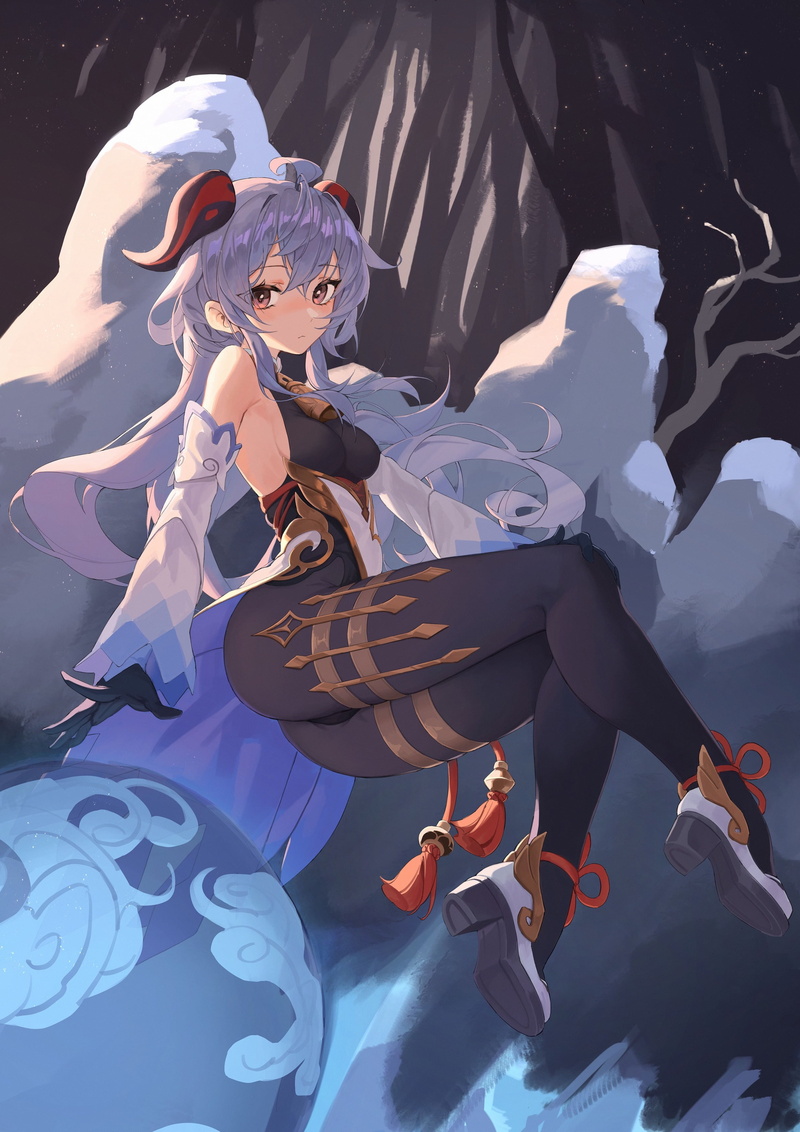 anime girls, Genshin Impact, Ganyu (Genshin Impact), 2K