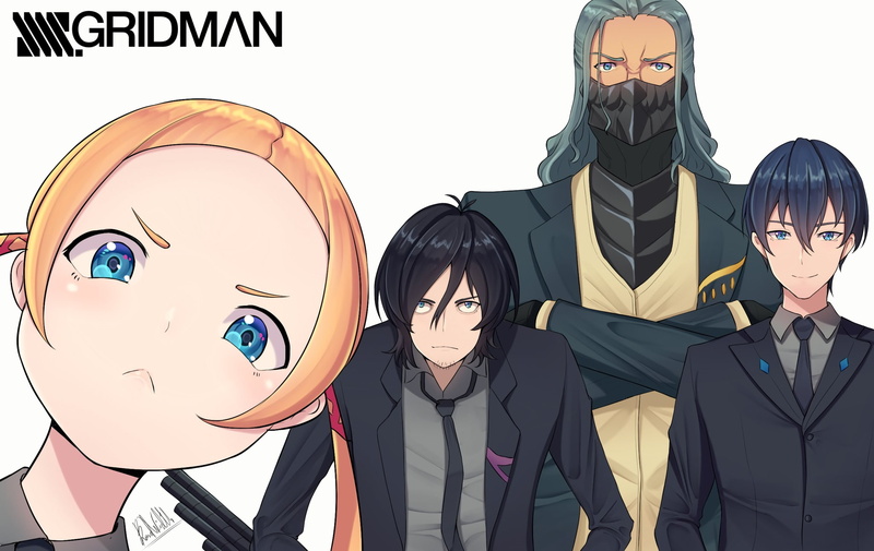 Anime, Borr (SSSS.Gridman), Samurai Calibur, 1080P, Max (SSSS.Gridman), SSSS.Gridman, Vit (SSSS.Gridman)