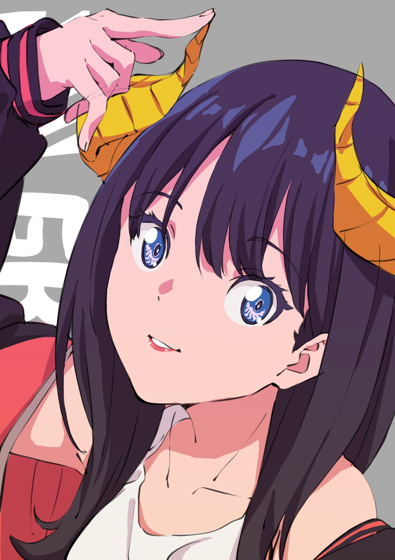 SSSS.GRIDMAN, 1080P, anime girls, anime, Takarada Rikka