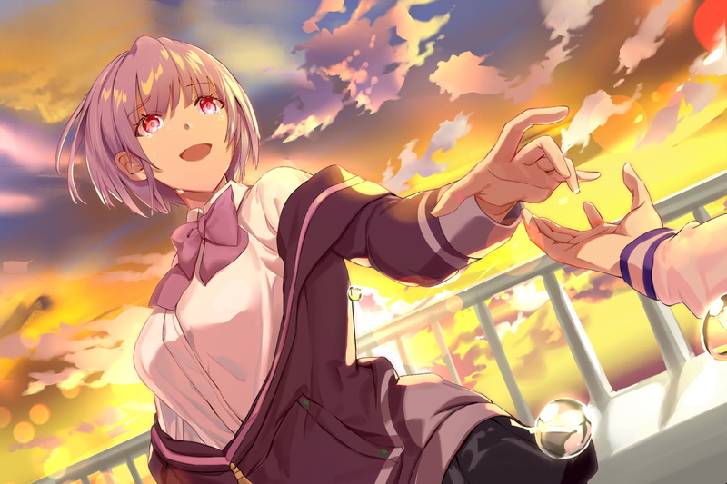 Akane Shinjou, anime, anime girls, SSSS.GRIDMAN, 720P, Takarada Rikka