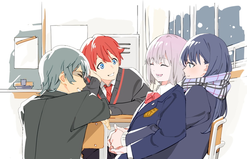 Yuta Hibiki, Akane Shinjou, Shō Utsumi, Anime, 1080P, Rikka Takarada, SSSS.Gridman