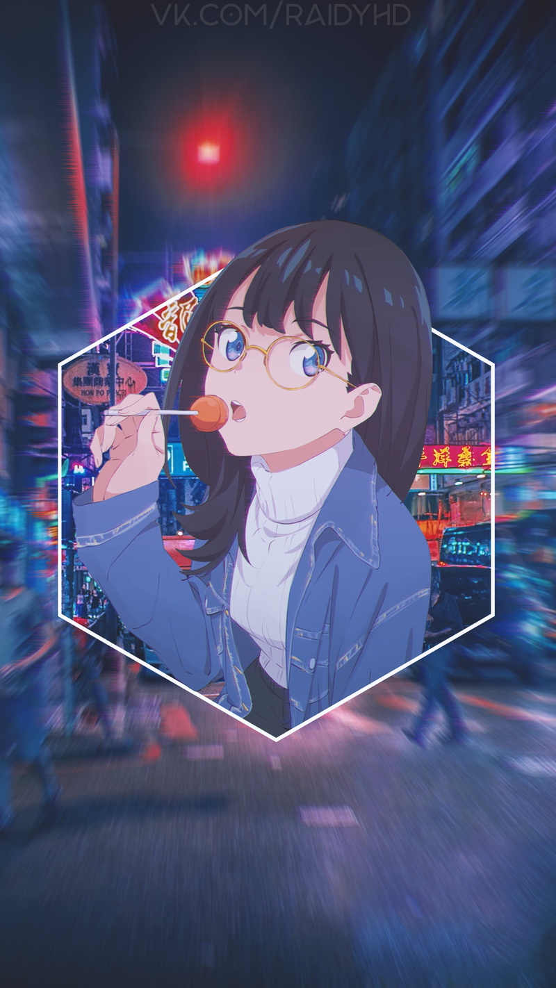 anime, 4K, anime girls, picture-in-picture, Takarada Rikka