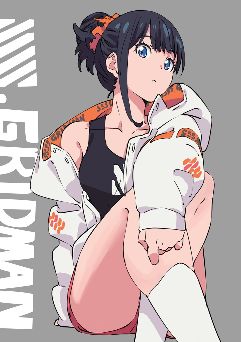 Takarada Rikka, anime, SSSS.GRIDMAN, anime girls, 1080P