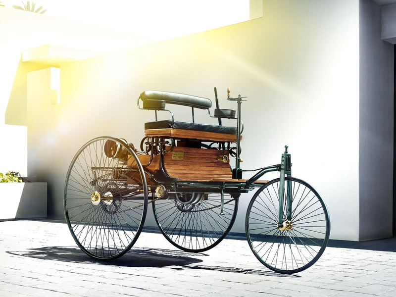 benz, 1885, motorwagen, retro, 720P, typ i, patent