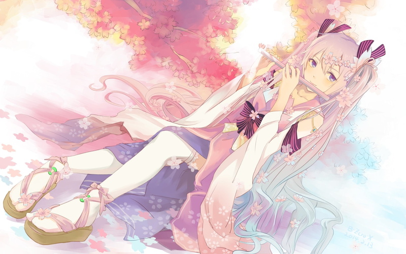 creativity, art and craft, flower, no people, anime girls, low angle view, close-up, 1080P, nature, pattern, pink color, long hair, full frame, representation