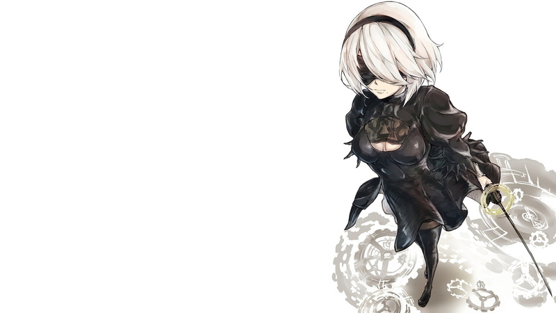 1080P, NieR: Automata, Video Game, YoRHa No.2 Type B
