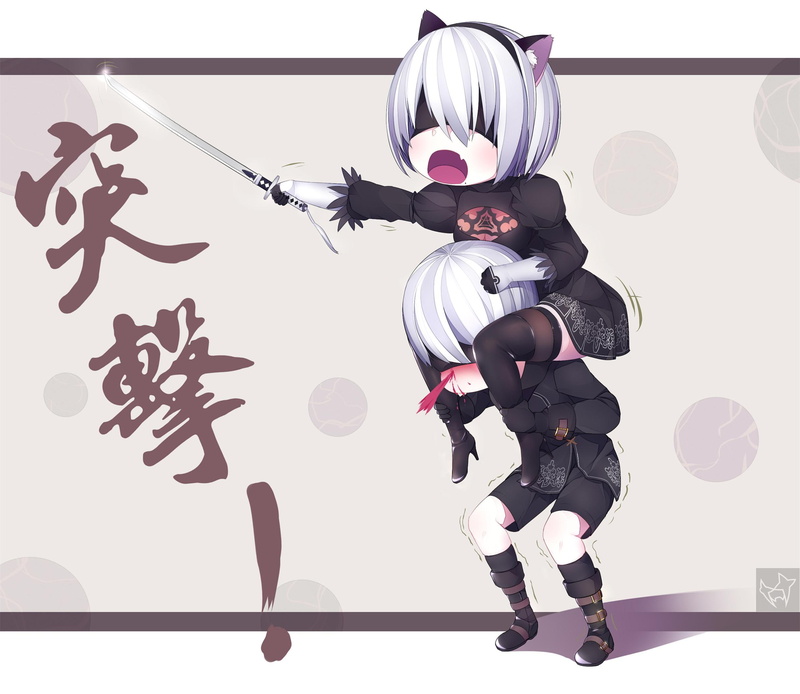 YoRHa No.2 Type B, Video Game, 1080P, NieR: Automata, YoRHa No.9 Type S