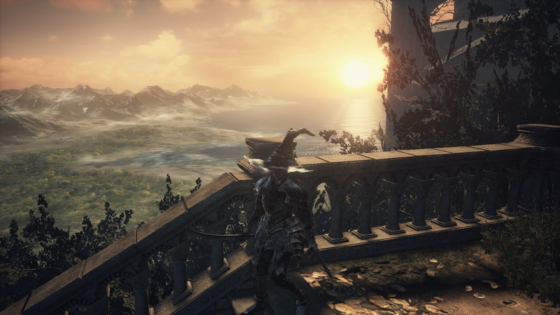 fromsoftware, screen shot, 1080P, sunset, dark souls 3, BANDAI NAMCO Entertainment, video games