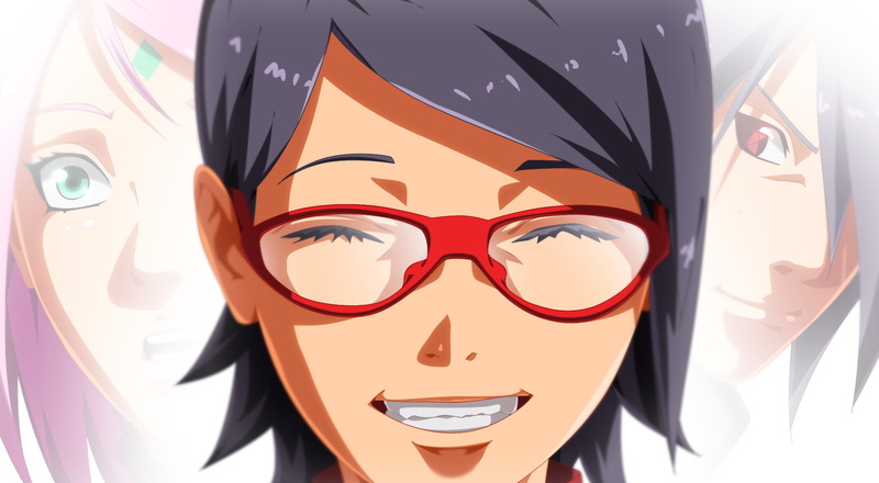 Sarada Uchiha, Anime, Sasuke Uchiha, Sakura Haruno, 1080P, Naruto, Boruto: Naruto the Movie