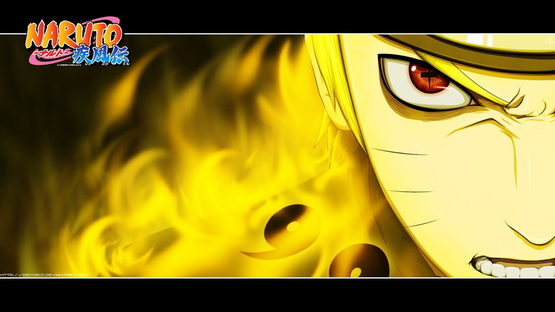 naruto, hd, shippuden, art, red, Naruto: Shippuden, eyes, 1080P, mode, boys, anime, uzumaki, flames, sage