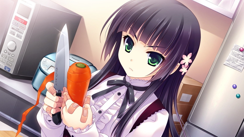 carrots, 1080P, place, guardian, yome, girls, hokuto, imouto, knives, visual, anime, sannin, doesu, saeki, kitchen, novels
