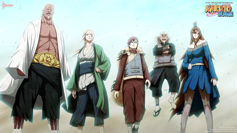 statue, 1080P, shipudden, sky, fashion, group of people, sabaku no gaara, people, creativity, history, full length, sculpture, oonoki, human representation